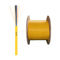 Cavo a fibre ottiche attenuato stretto giallo, cavo MP dell'interno millimetro 0.9mm di sblocco della fibra di GJFJV