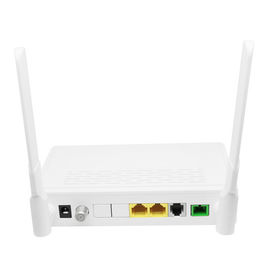 12V unità ottica della rete di Onu della fibra del modem 1Ge+1Fe+Wifi+Catv+Pots di CC Epon FTTH Onu